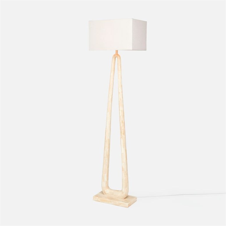 made goods weldon floor lamp angle