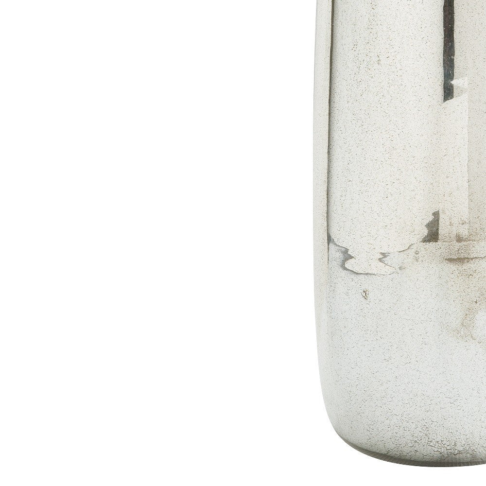 arteriors home anderson table lamp aged mercury glass finish