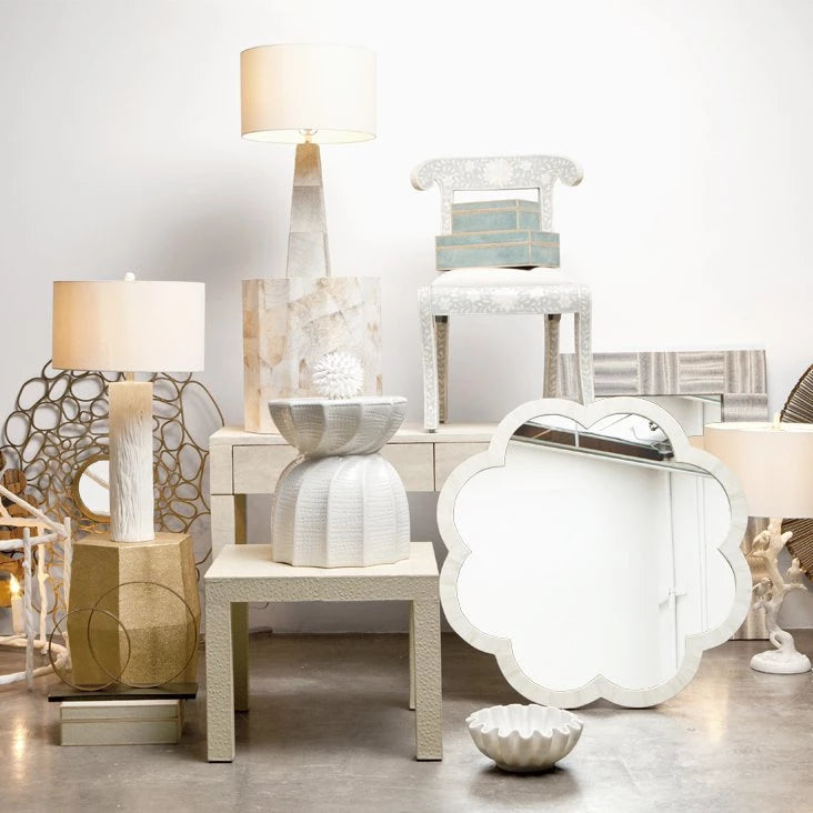 made goods Avery table lamp birds white vine tree