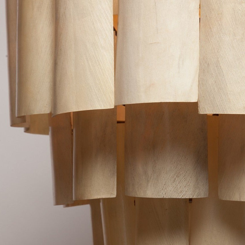 made goods marjorie chandelier cream banana leaf light modern chandelier lighting detail