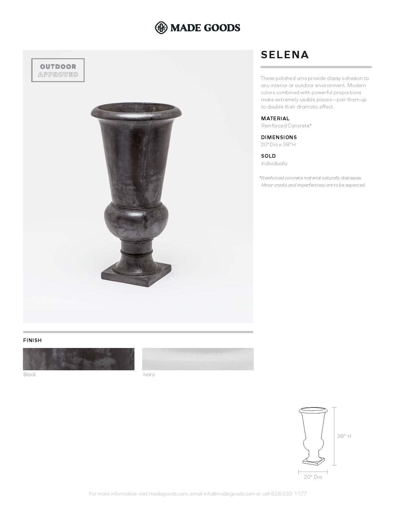 made goods selena urn tearsheet