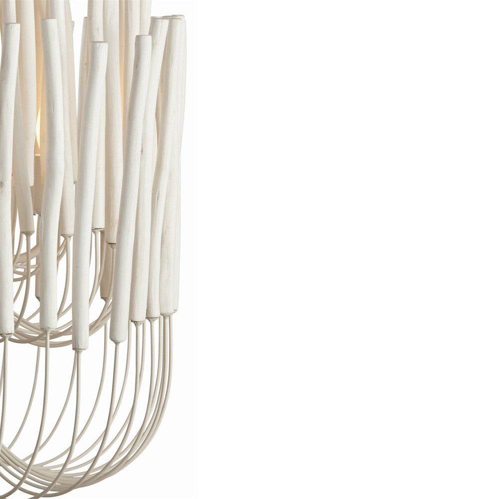 arteriors home tilda chandelier 89559 chandelier, chandeliers, foyer chandeliers, modern chandelier, modern chandeliers, modern chandelier lighting, dining room chandeliers, chandelier lighting, wood chandelier, bedroom chandeliers, white chandelier, kitchen chandelier, detail, close up