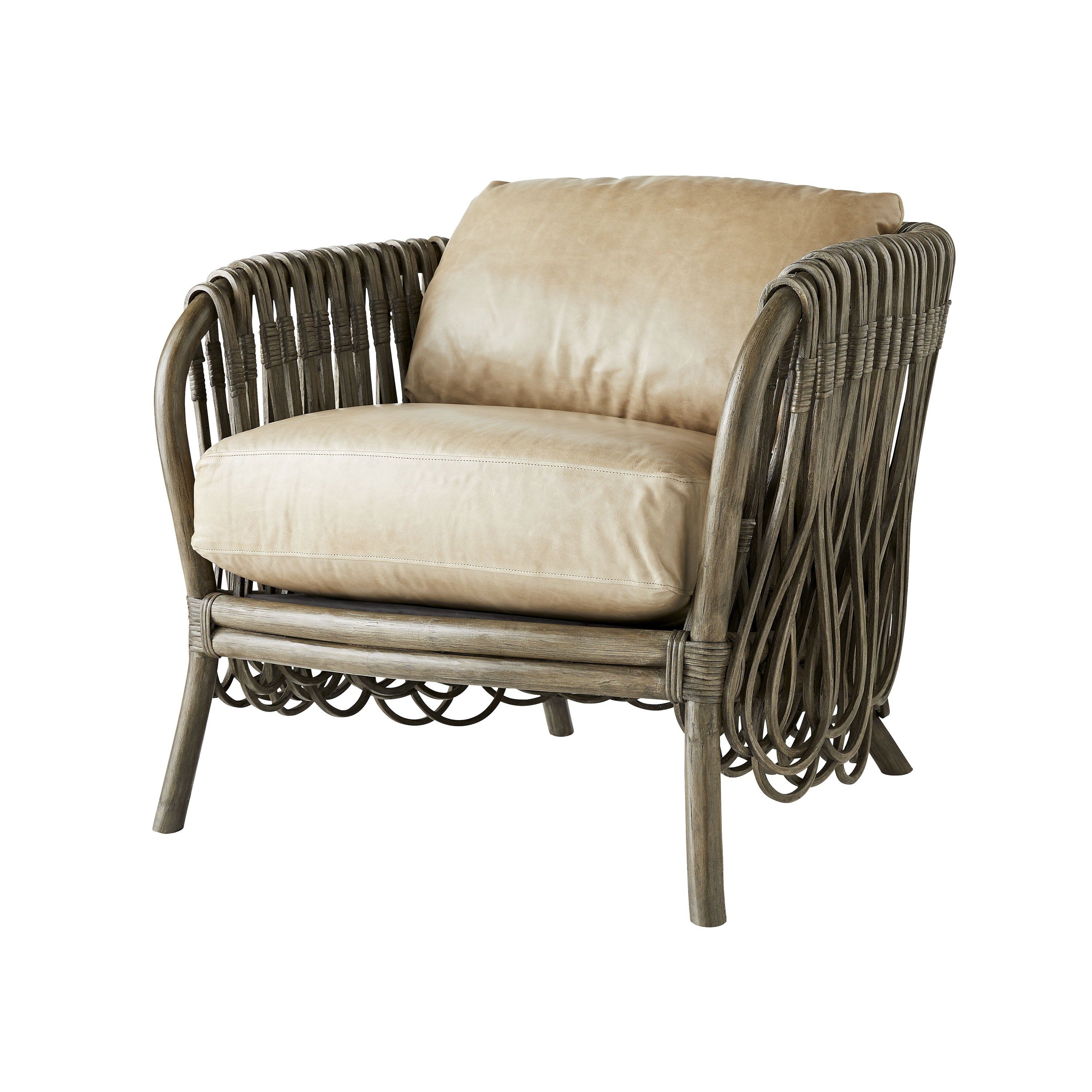 Aurora Lounge Chair, Polo Club Stone, Overcast Grey – High Fashion