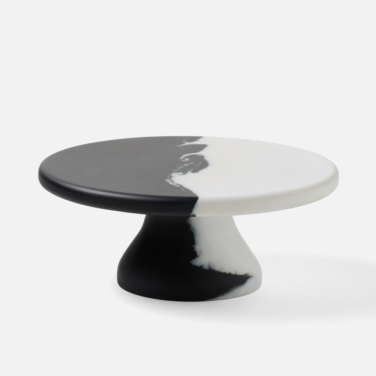 Marble cake stand - White/Marble - Home All