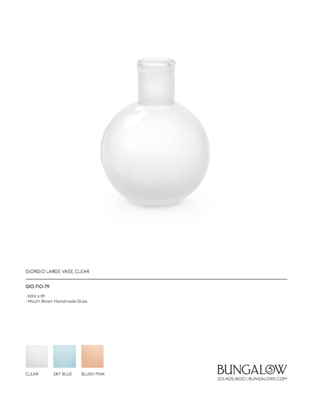 bungalow 5 giorgio clear large tearsheet