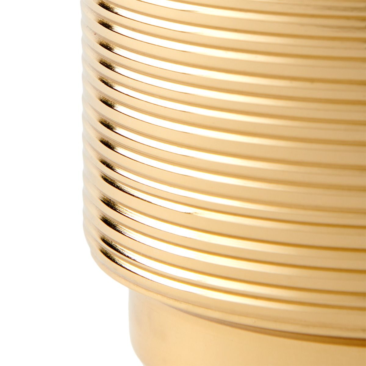 bungalow 5 orosco medium vase brass detail