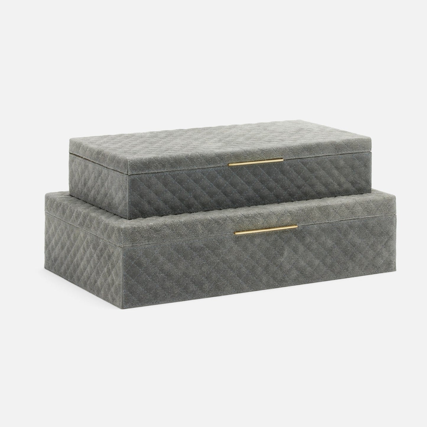 made goods bower box set slate suede angle