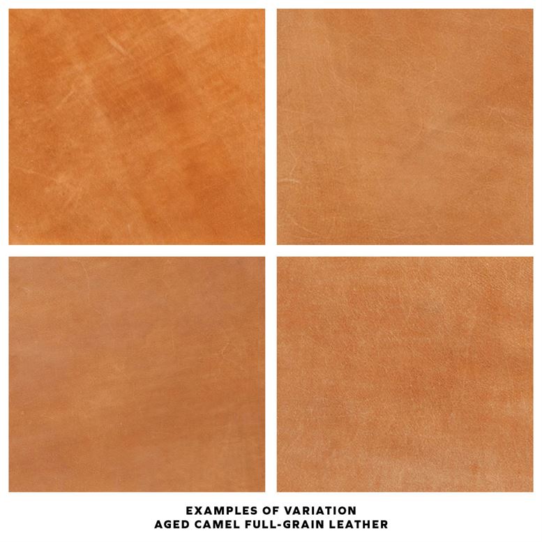 made goods dante aged camel full grain dresser leather finishes
