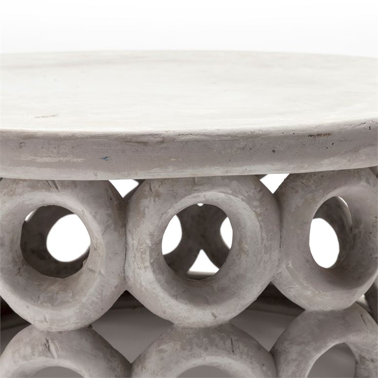 made goods degan side table light gray detail