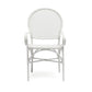 Made Goods Donovan Arm Chair White seating living room chair dining room chair dining chair contemporary chairs chairs seating