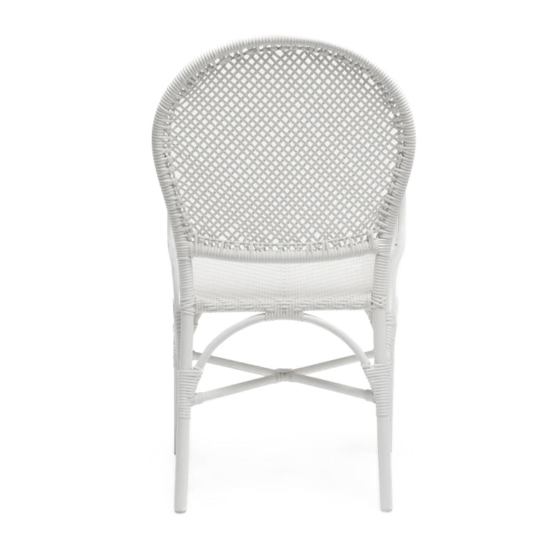 Made Goods Donovan Arm Chair White seating living room chair dining room chair dining chair contemporary chairs chairs seating back