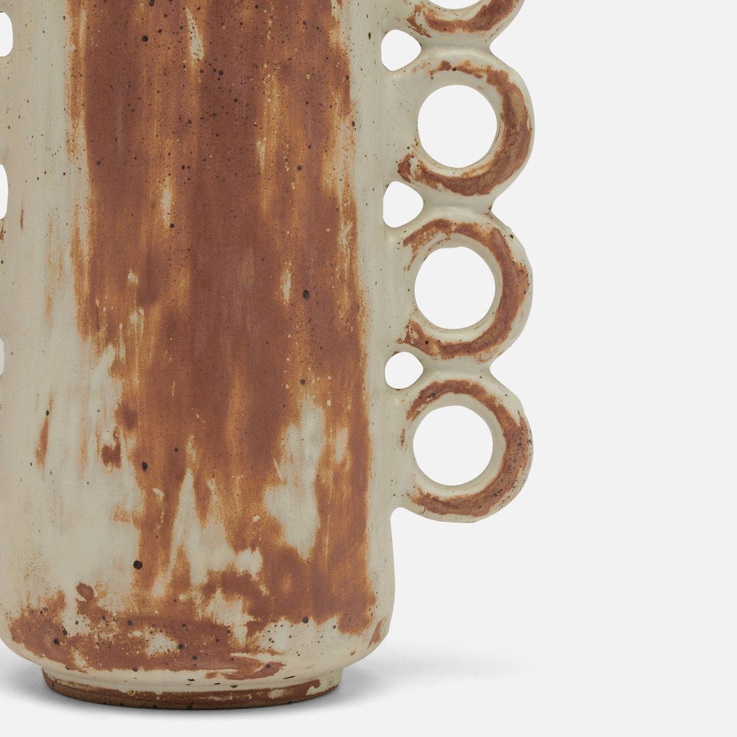 made goods hollie vase rustic white base