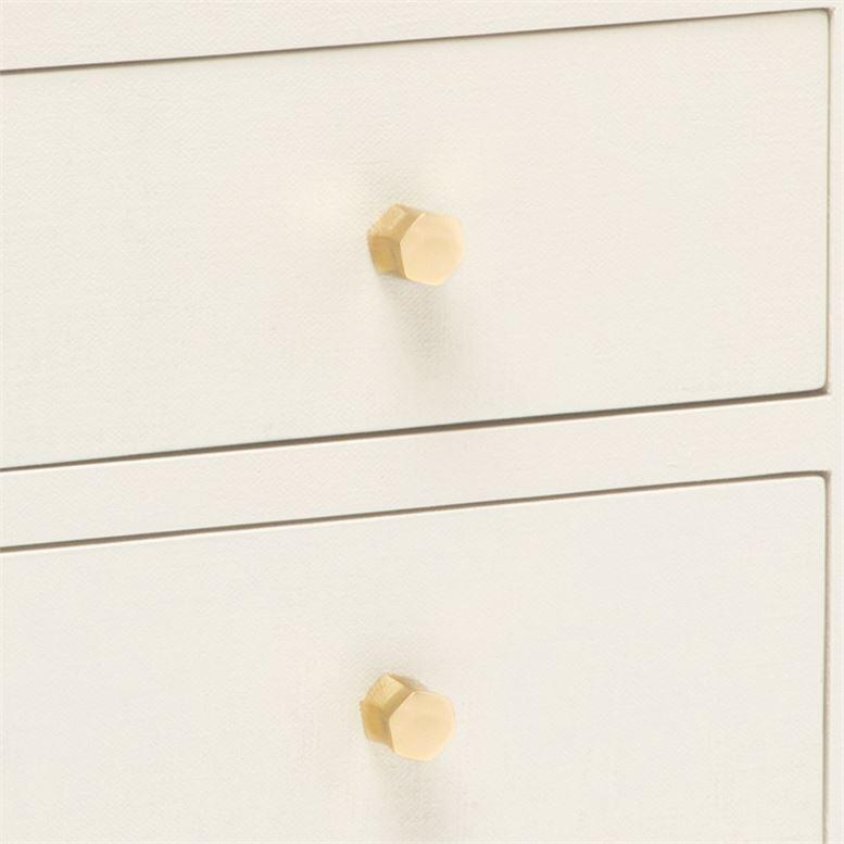 made goods jarin 36 inch dresser white faux belgian linen closeup