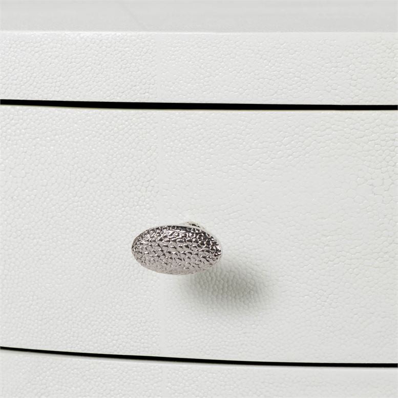 Nerine Single Nightstand Silver