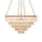 Made Goods Pia Ceiling Chandelier Gold