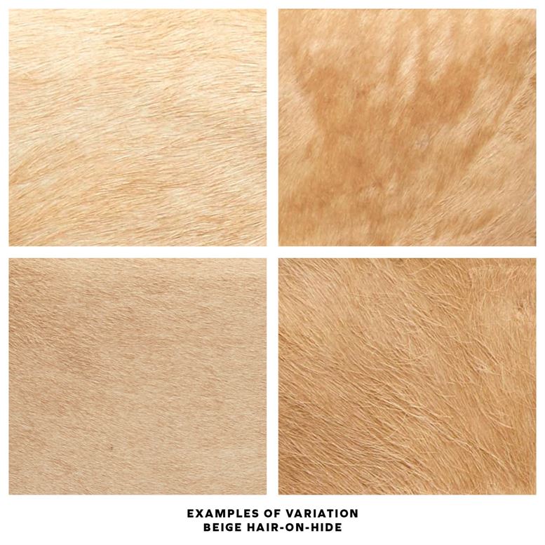 Ralston Box Set Beige Hair on Hide swatches