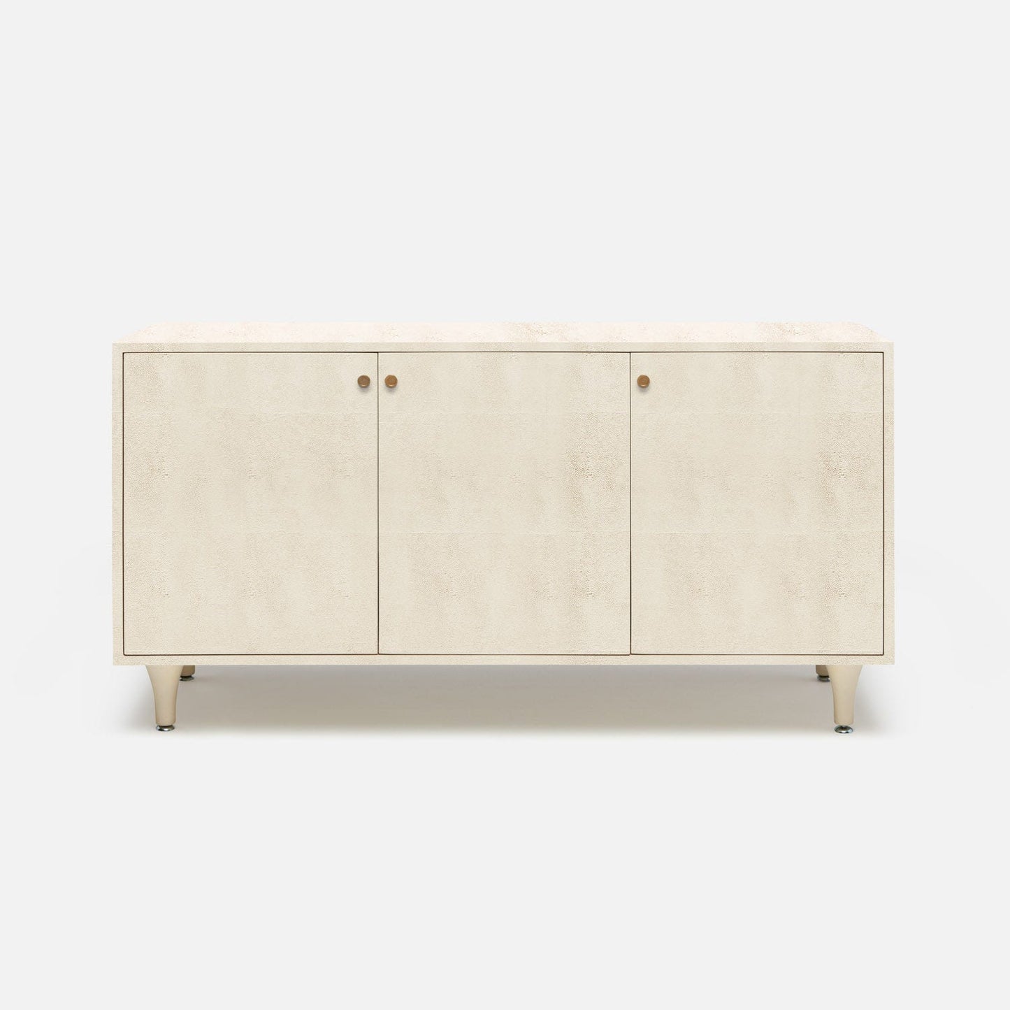 Ramon 3 Door Buffet Off White Vintage Faux Shagreen - multiple options