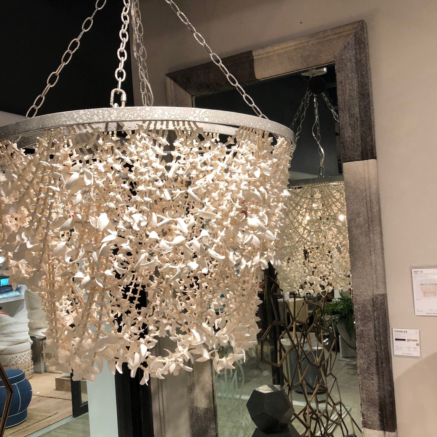 made goods terza chandelier styled