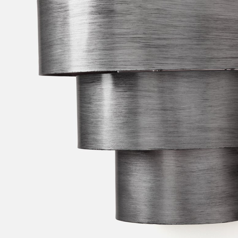 made goods thyra sconce silver metal detail