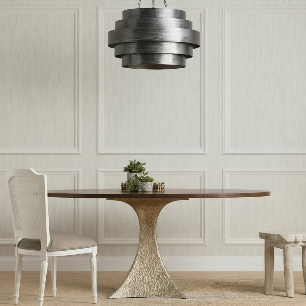 made goods there chandelier in room silver