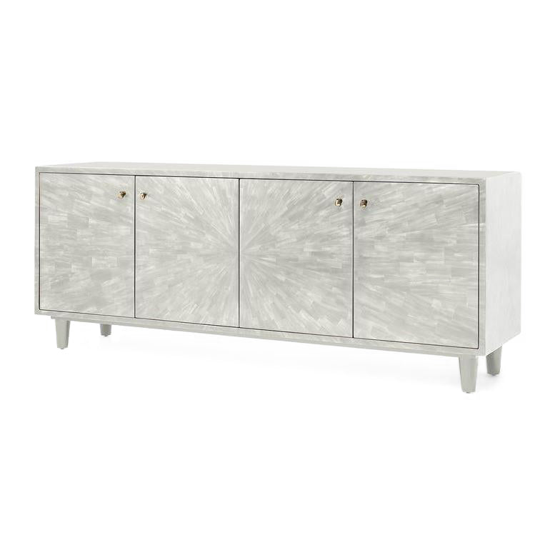 made goods torion 4 door buffet gray