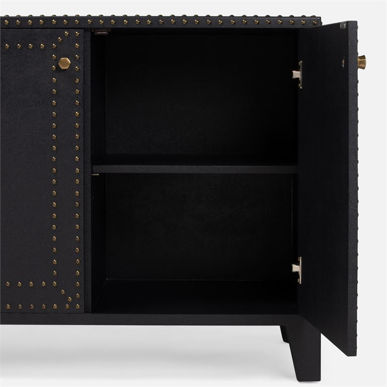 Turner 2 Door Buffet Dark Navy Linen