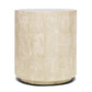 made goods cara shagreen side table ivory side table mirrored top side table modern side table