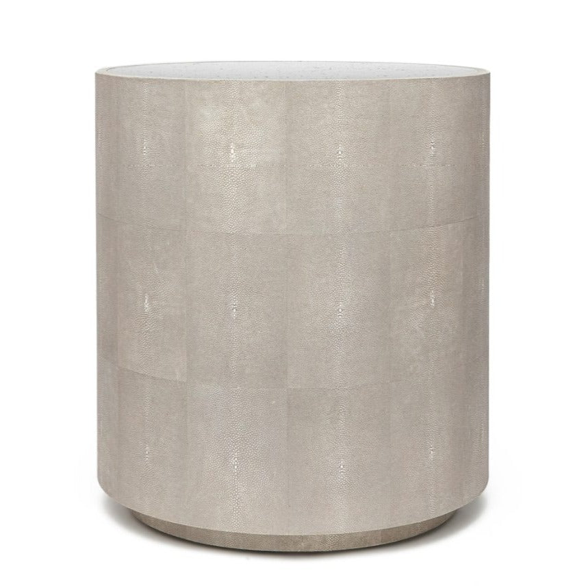 made goods cara shagreen side table sand antique mirror top bed side table side tables for living room round side table