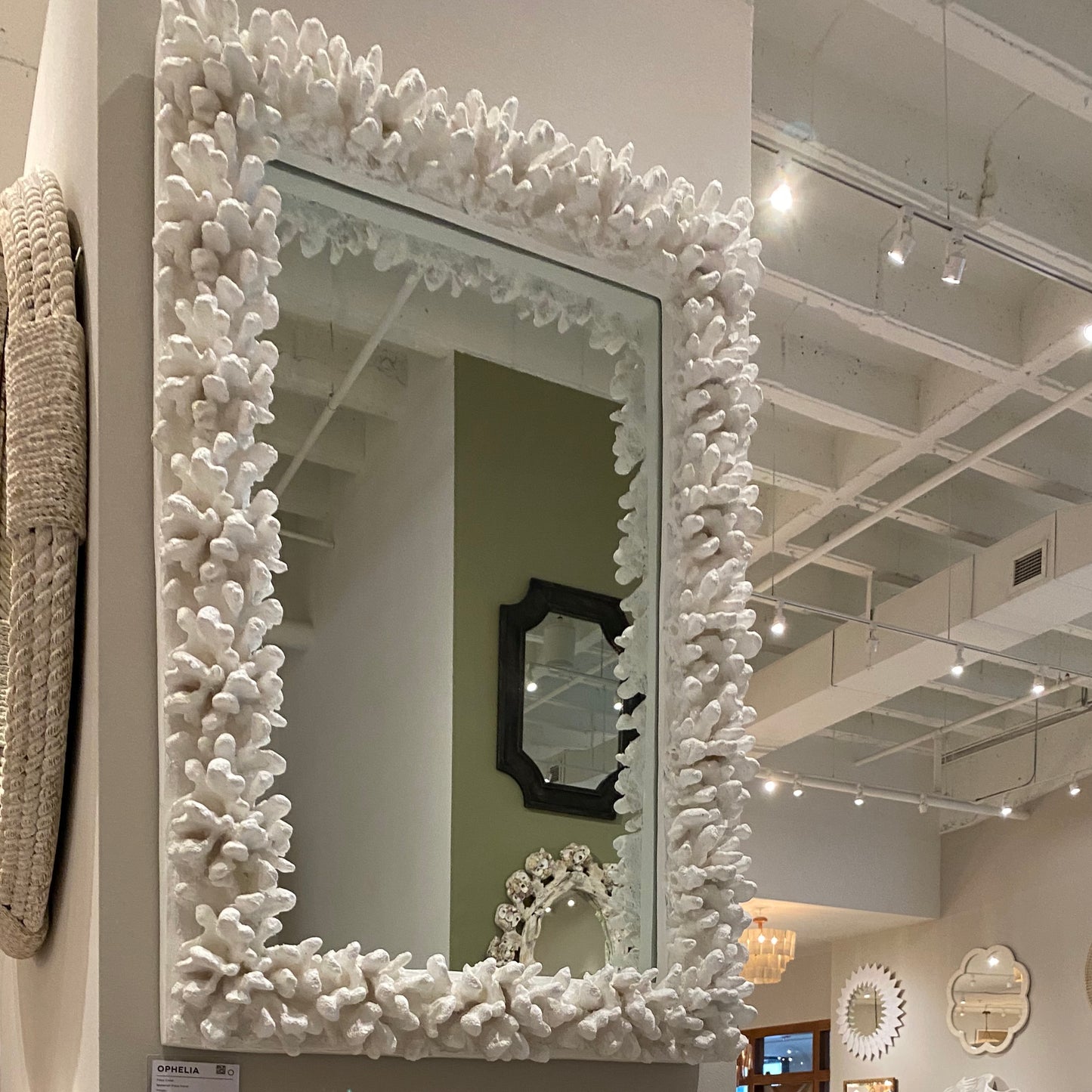 made goods ophelia mirror white coral
