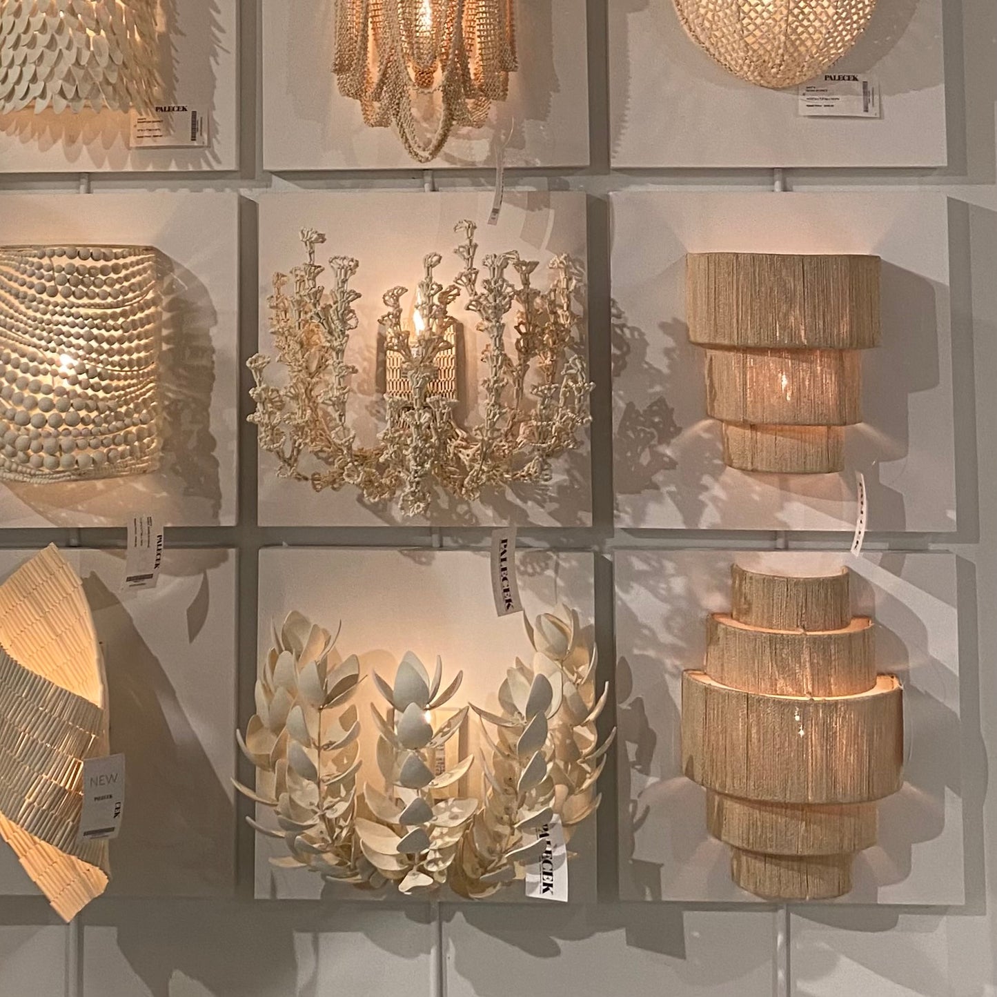 palecek everly three tier sconce