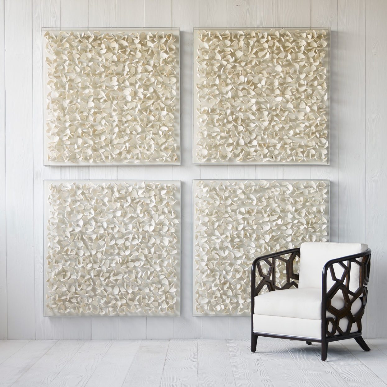 palecek adrift wall art natural styled