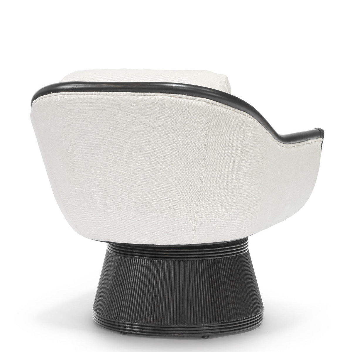 palecek baldwin swivel lounge chair tearsheet