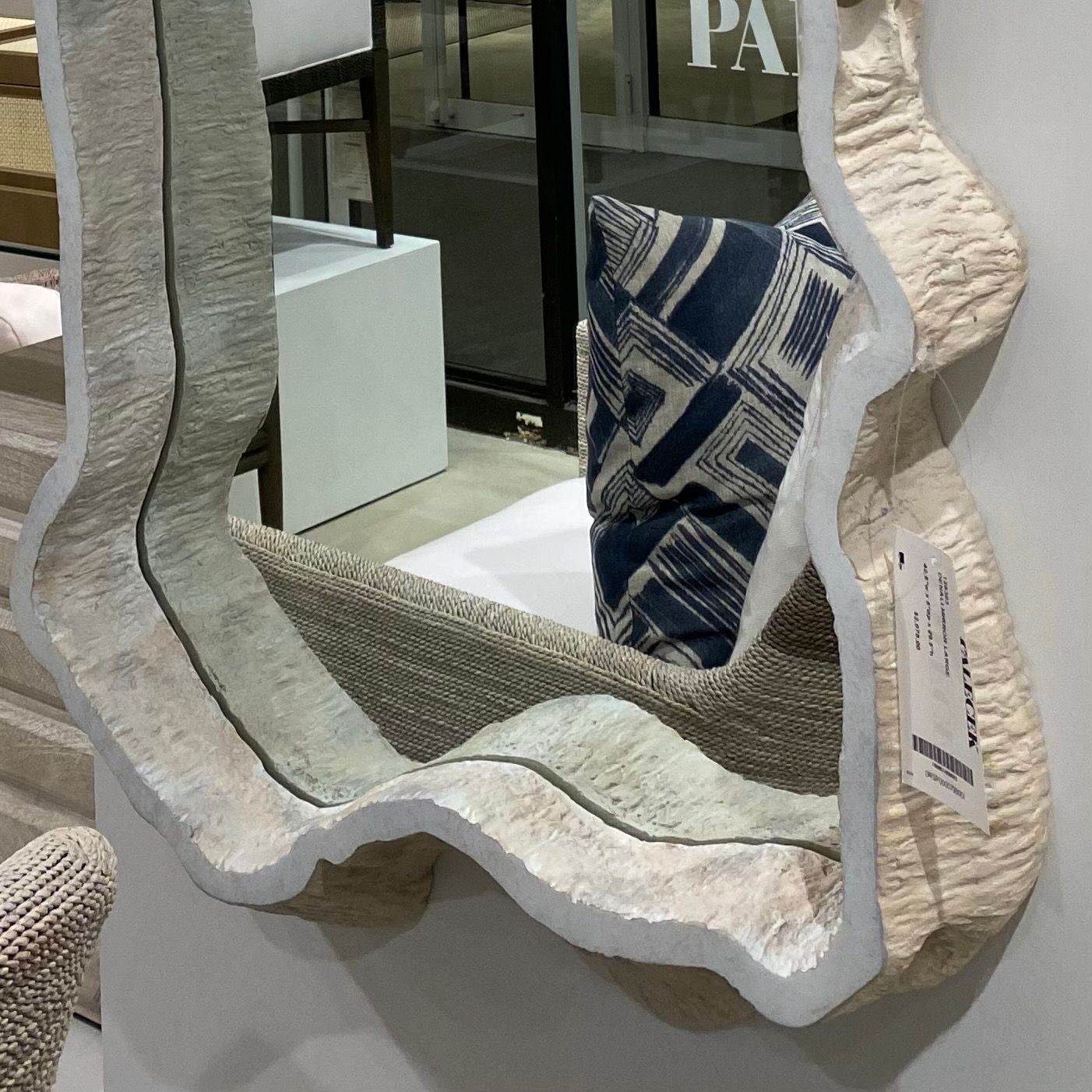 palecek denali mirror large detail