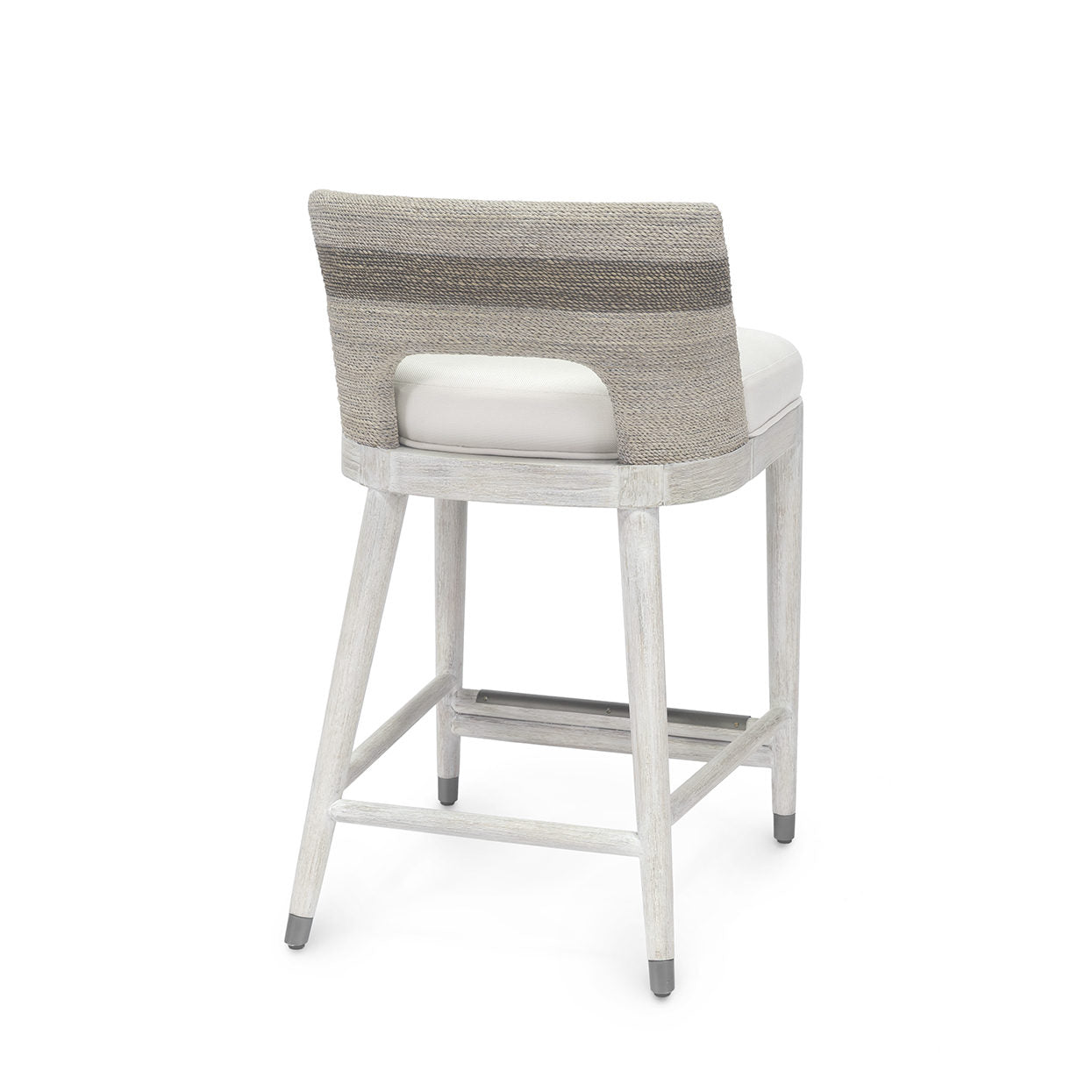 palecek fritz counter stool fog white back