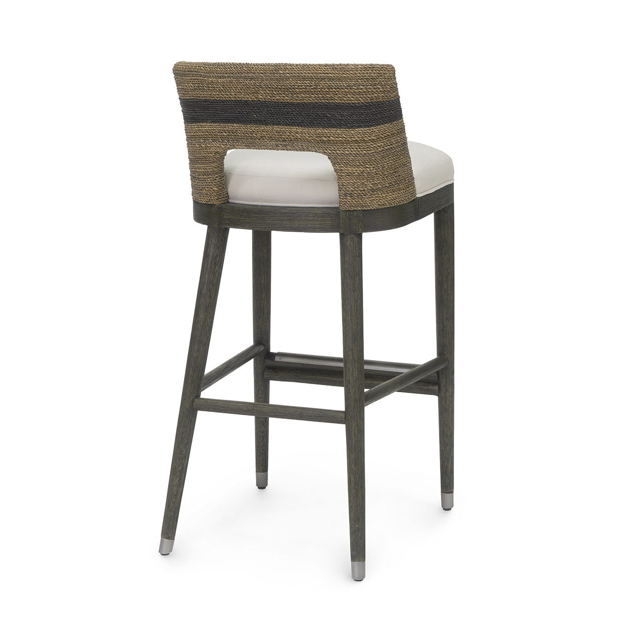 palecek fritz rope bar stool back