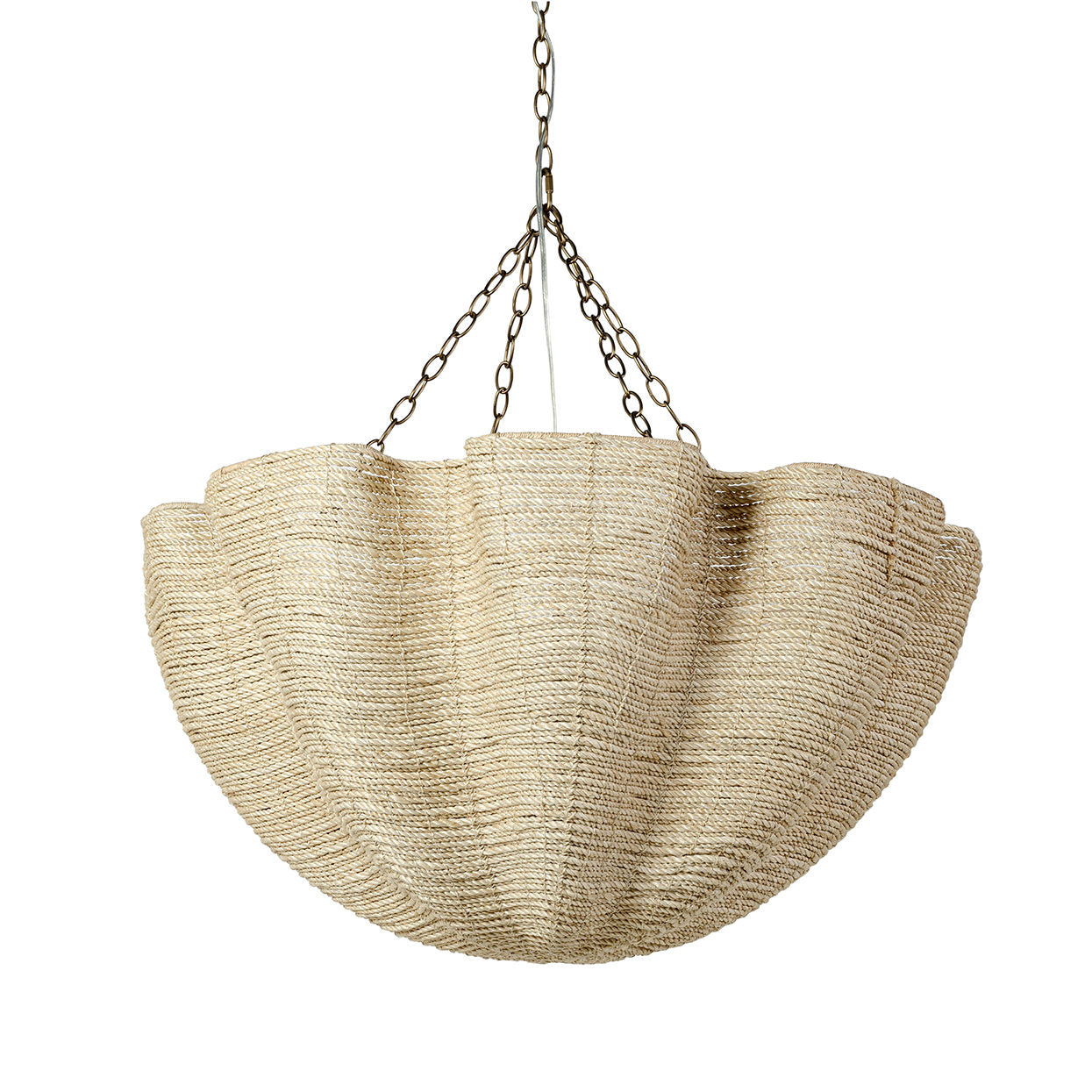 Palecek Isla Chandelier Natural Abaca – CLAYTON GRAY HOME