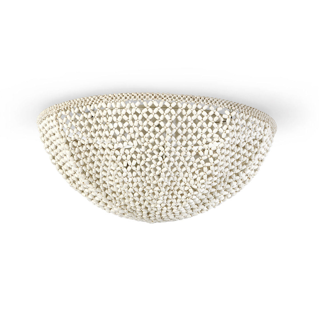 Palecek Quinn Flush Mount Coco Beads – CLAYTON GRAY HOME
