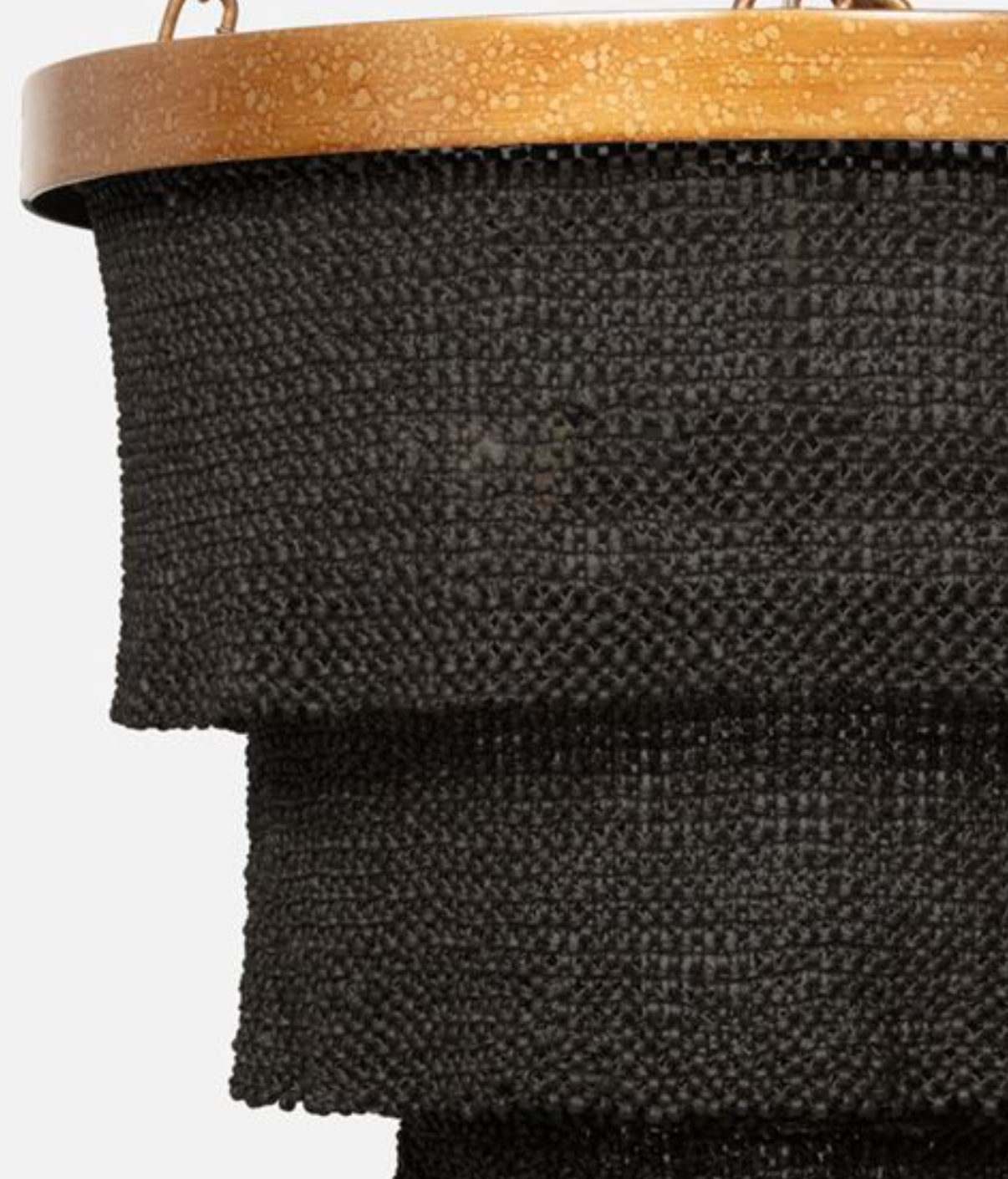 made goods patricia oval black brass detail