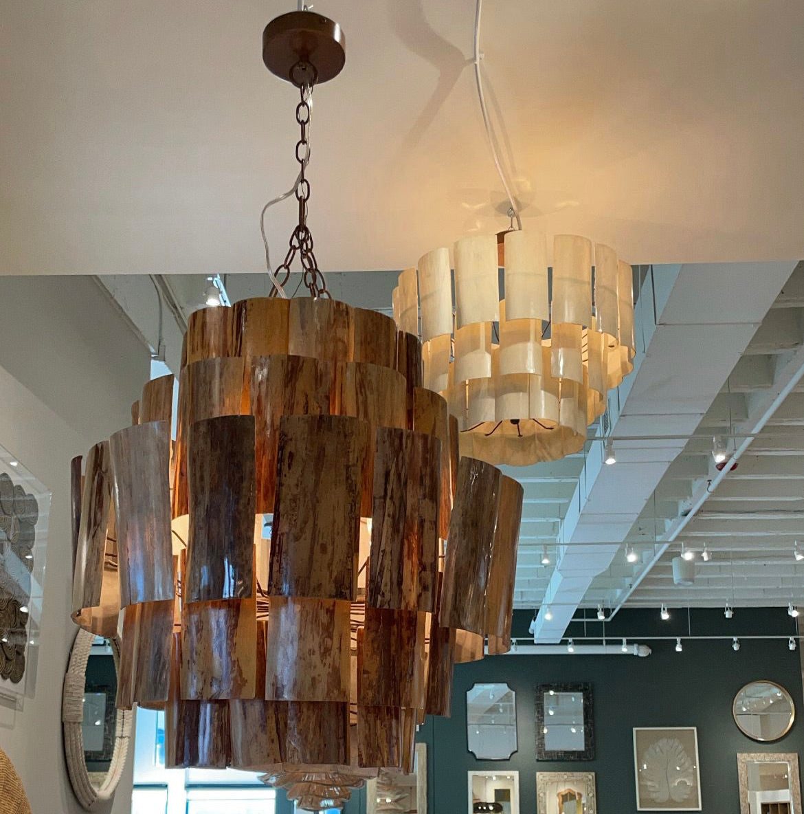 made goods marjorie semi flush banana bark