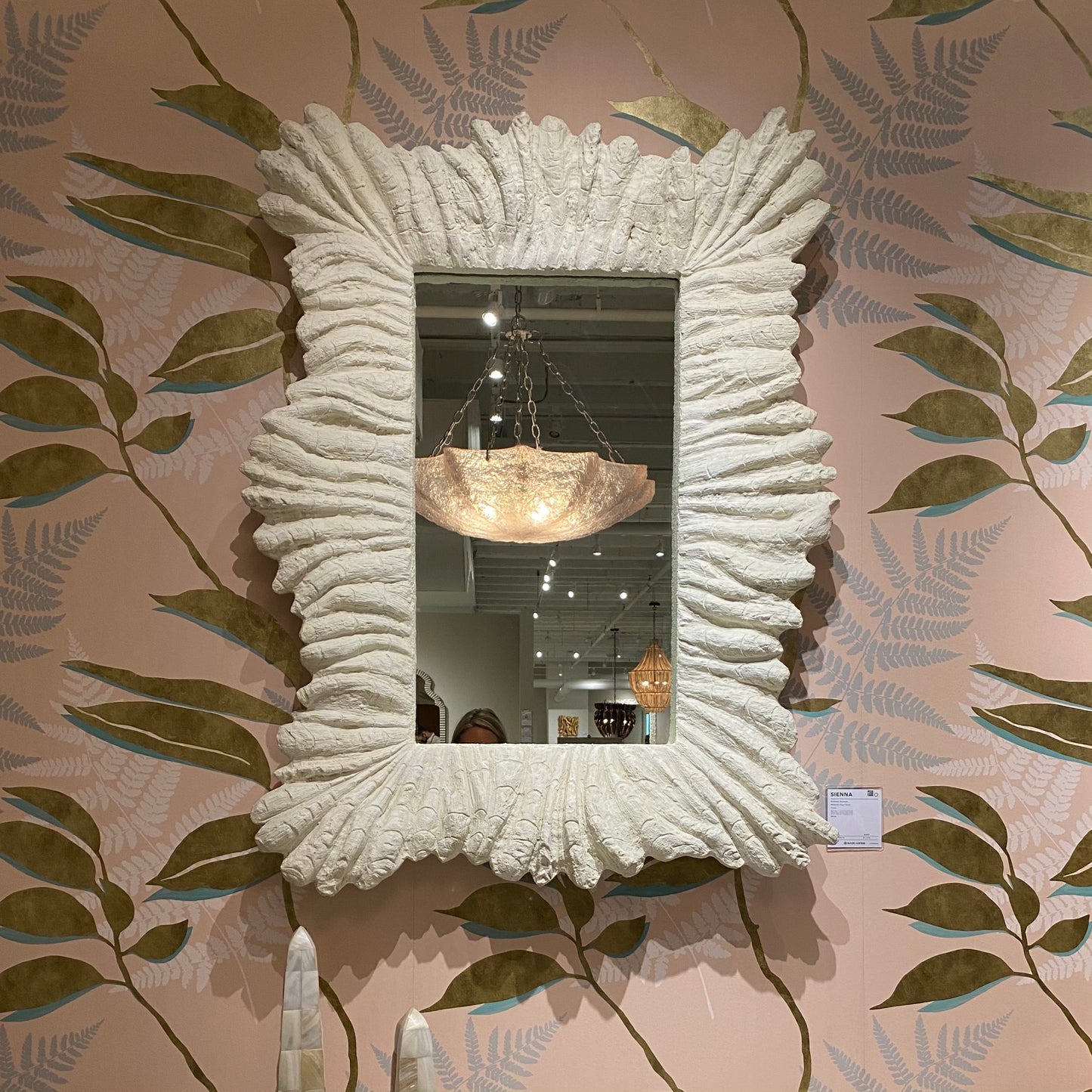 Sienna Coral Wall Mirror