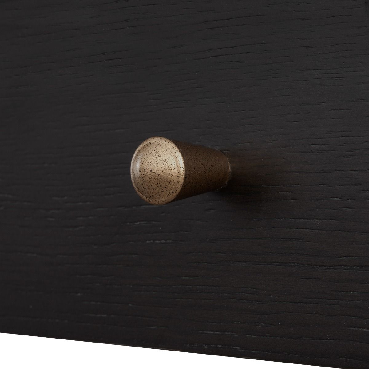 villa and house austin console espresso handle