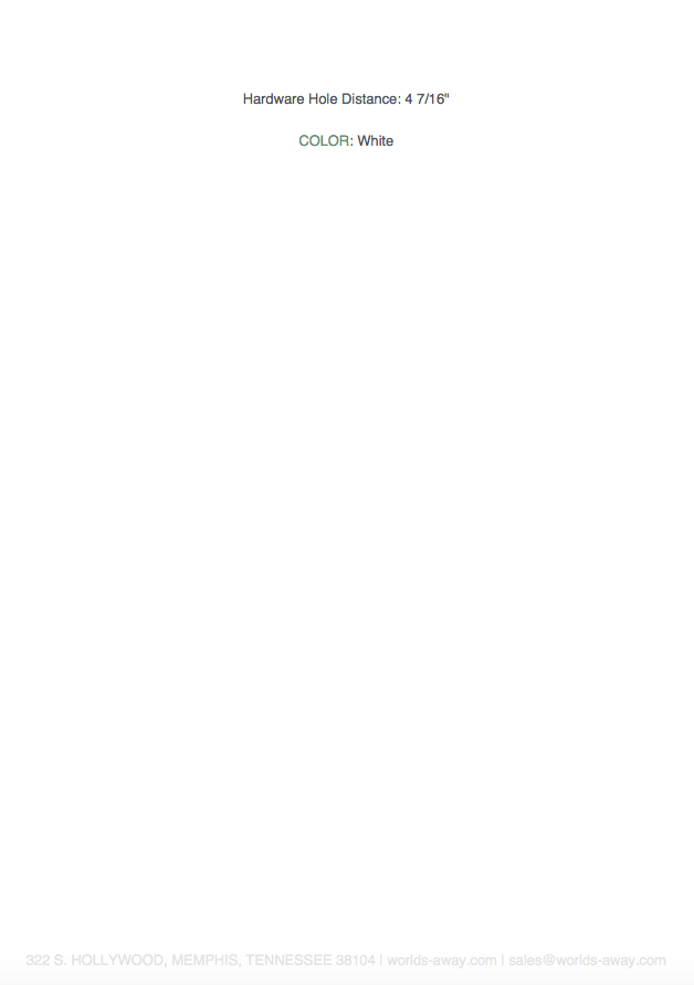 Bixby Vanity Matte White and White Marble