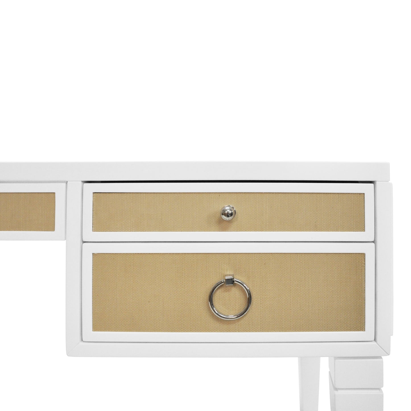 worlds away heidi desk silver hardware