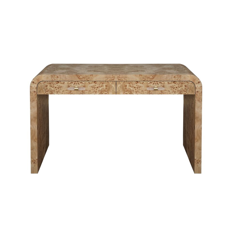 worlds away petra desk burl wood