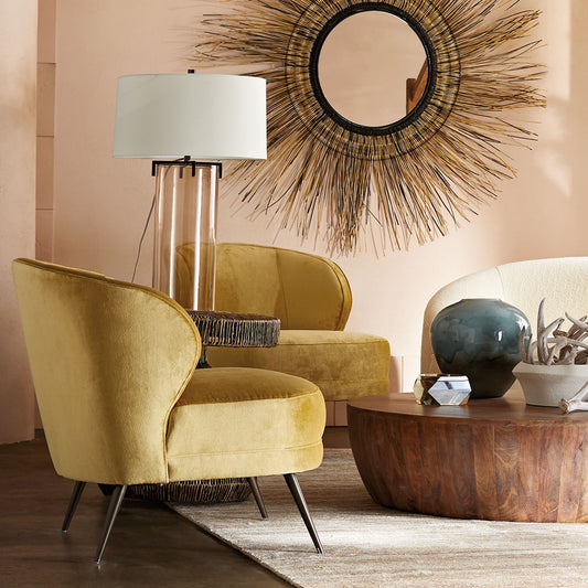 Arteriors Kitts Chair in Marigold