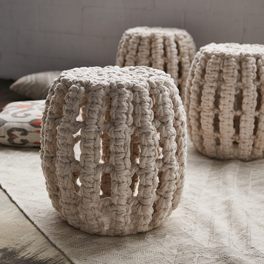 Palecek Annabel Hassock Stool