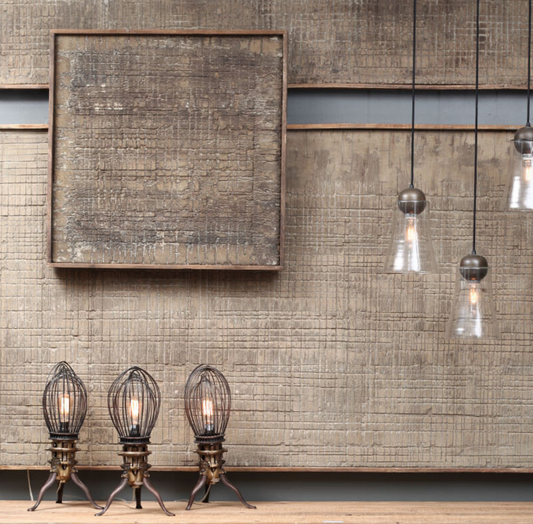 BOBO Intriguing Objects Cobblestone Wall Art