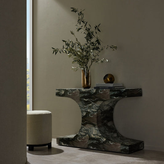 Arteriors Home Augustine Console Verde Lightweight Concrete