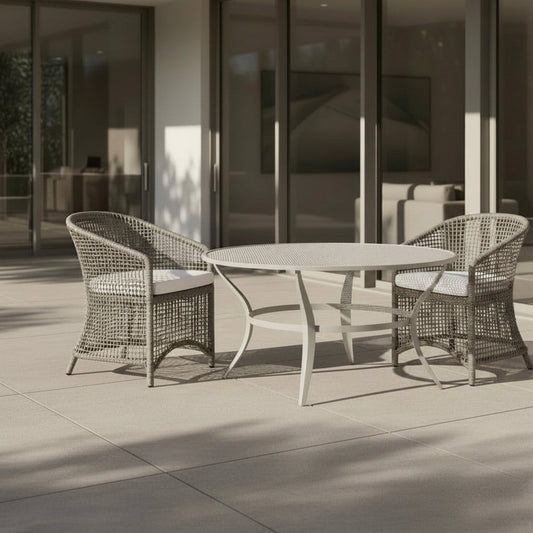 outdoor patio dining setting 