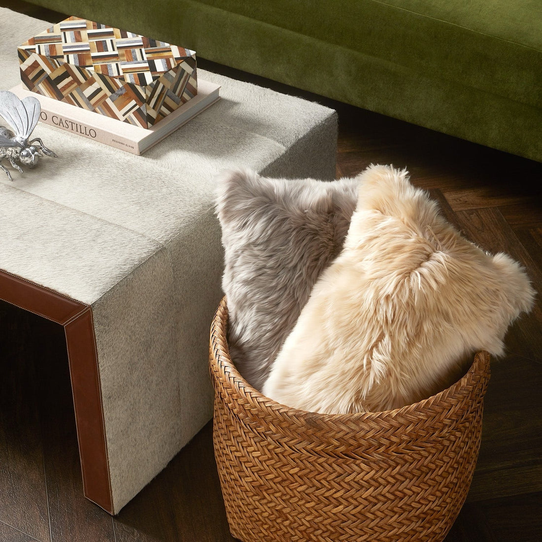 Fur Lumbar Pillows for Every Room